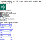 Tablet Screenshot of gospel.rivido.de